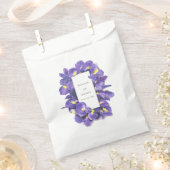 Verbluffende Paarse Waterverf van Irisa's Bedankzakje (Geknipt)