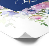 Verbluffende respiratieflorale poster (Hoek)