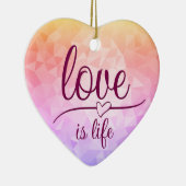 Verbluffende rode keramische siervoorwerpen keramisch ornament (Rechts)