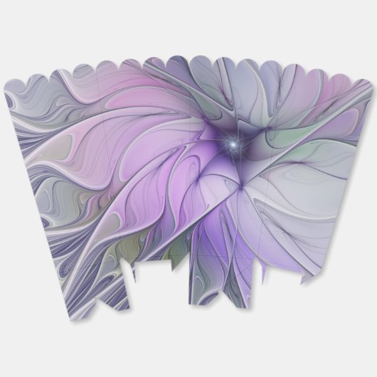 Verbluffende schoonheid Moderne Abstracte fractale Bedankdoosjes (Ongevouwen)