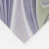 Verbluffende schoonheid Moderne Abstracte fractale Fleece Deken (Hoek)