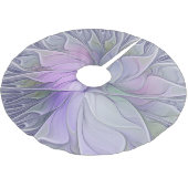 Verbluffende schoonheid Moderne Abstracte fractale Kerstboom Rok (Gekanteld)