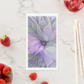 Verbluffende schoonheid Moderne Abstracte fractale Servet (Insitu)