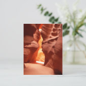 Verbluffende schoonheid van Antelope Canyon Briefkaart (Staand voorkant)