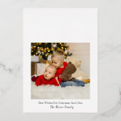 Verbluffende Scroll Font Merry Christmas Sjabloon (Voorkant)