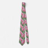 Verbluffende Stropdas met Exotic Leaves Pattern (Voorkant)