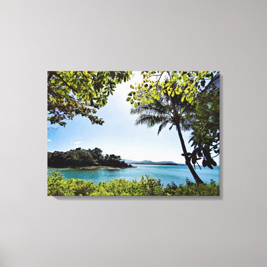 Verbluffende Uitzichten uitgestrekte canvasprint Canvas Afdruk (Voorkant)