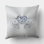 Verbluffende unieke 60e bruiloft Jubileum geschenk Kussen (Achterkant)