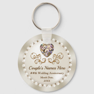 Verbluffende zeepjes, weddenschappen met Jubileum Sleutelhanger