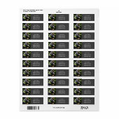 Verbluffende zilver Back Gorilla - Oerwoud King Etiket (Full Sheet)