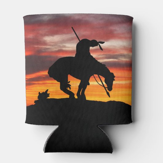 Verbluffende zonsondergang met einde van het pad s blikjeskoeler (Achterkant)