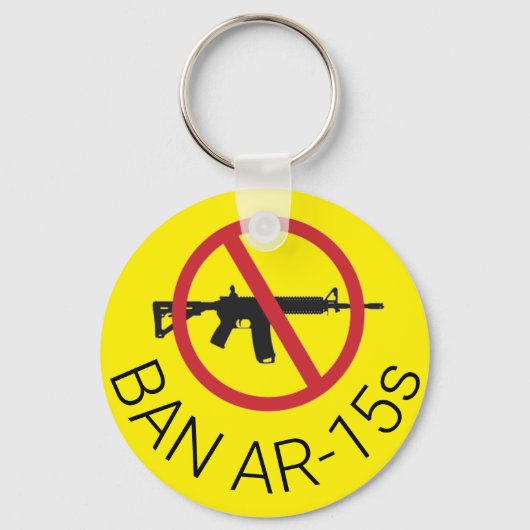 Verbod AR-15s  Sleutelhanger (Voorkant)