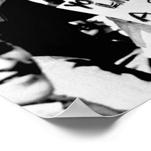 Verbod Bier, we willen Bier Verbod Poster (Hoek)