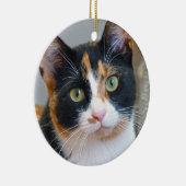 Verbod op het Calico Cat Ceramic Ornament (Rechts)