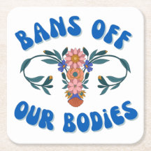 Verbod op onze lichamen Floral Uterus Pro-Choice