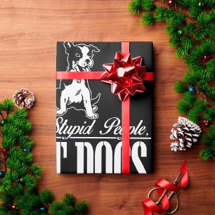 Verbod op stoute mensen die geen dameskappen gebru cadeaupapier