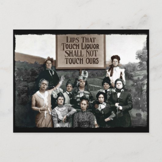 Verbod op vrouwen briefkaart (Voorkant)