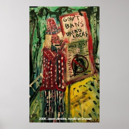 Verbod van de Dread Poster (Voorkant)