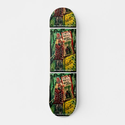 VERBOD VAN DE DREAD SKATEBOARD (Voorkant)