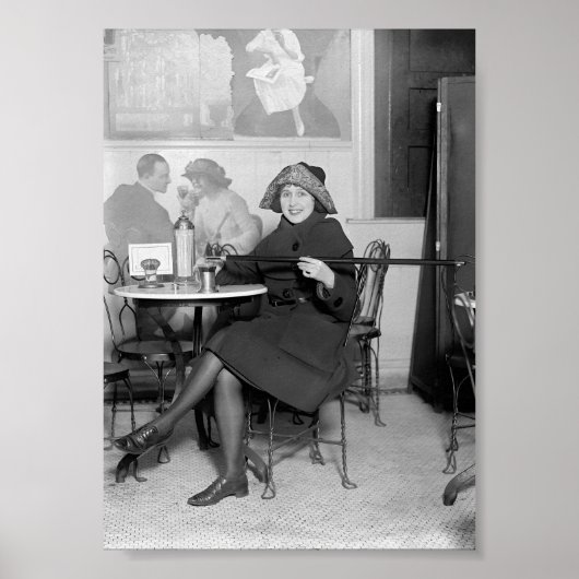 Verbod, Zwart-wit Kunst Poster (Voorkant)