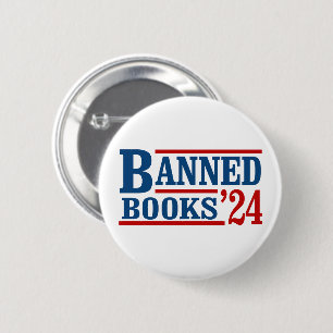 Verboden Boeken 2024 Ronde Button 5,7 Cm