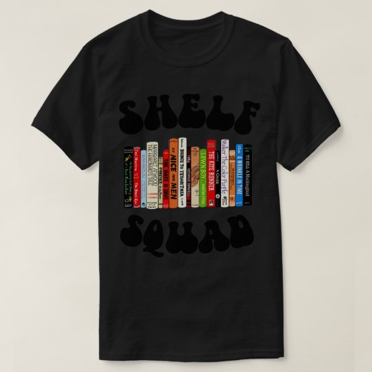 Verboden boeken 5 t-shirt (Design voorkant)
