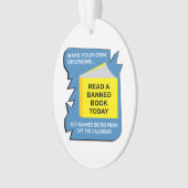 Verboden boeken ornament (voorkant)