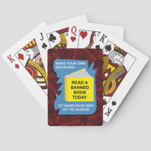 Verboden boeken pokerkaarten