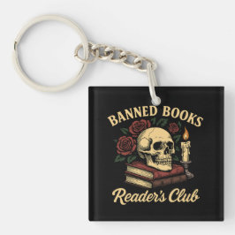 Verboden Boeken Reader's Club Sleutelhanger