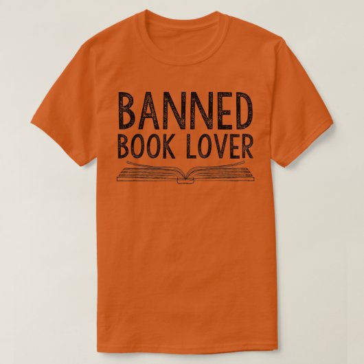 Verboden boekenvoorraad voor boekenweek t-shirt (Design voorkant)