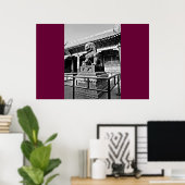 Verboden City Dragon-status Poster (Thuiskantoor)