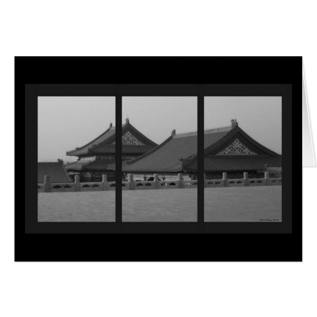 Verboden City-Kaart (Voorkant Horizontaal)