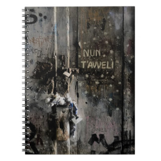 Verboden deuren in Napels, Italië Notitieboek