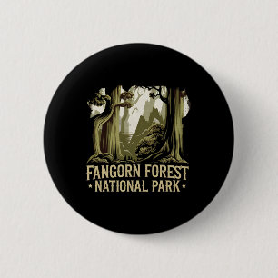 Verboden Fangorn Forest Nationaal Park Boekenwurme Ronde Button 5,7 Cm