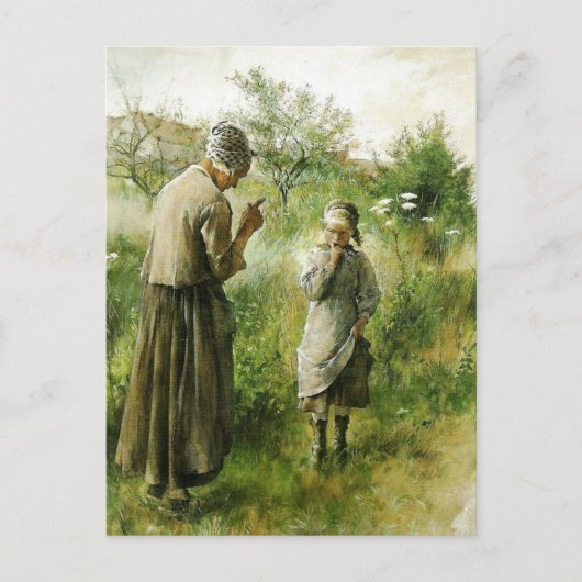 Verboden fruit briefkaart (Voorkant)