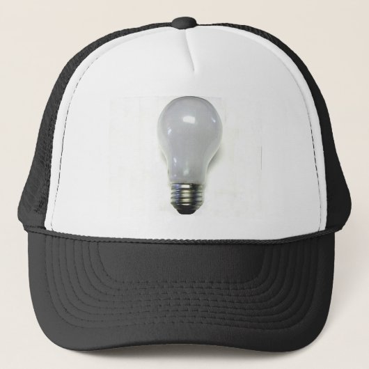 Verboden gloeilamp trucker pet (Voorkant)