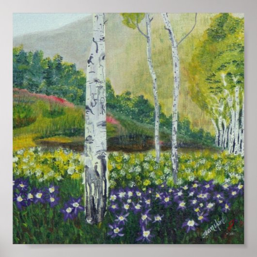 Verboden in een boom poster (Voorkant)