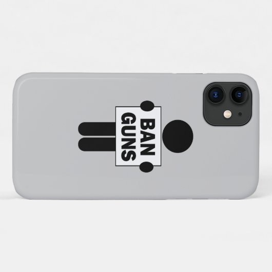 Verboden Pistolen Case-Mate iPhone Case (Achterkant (horizontaal))