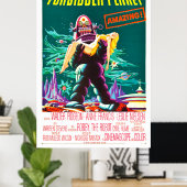 Verboden planeet - Klassiek Poster film (Thuiskantoor)