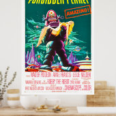 Verboden planeet - Klassiek Poster film (Keuken)