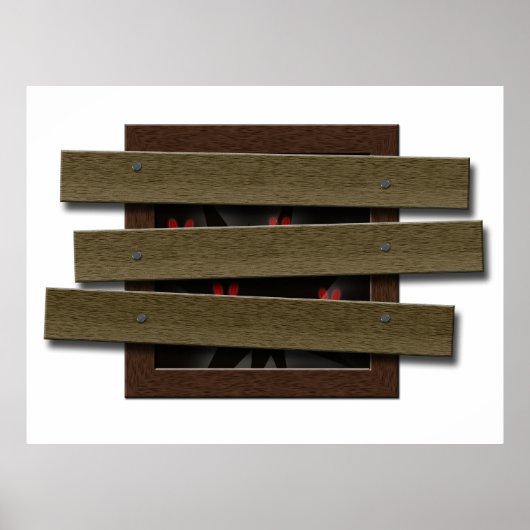 Verboden ramen Halloween Hauned House Poster (Voorkant)