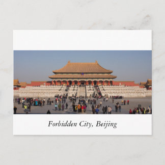 Verboden stad, Beijing Briefkaart
