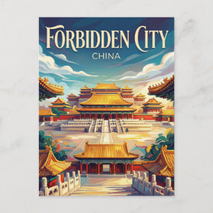 Verboden Stad China Briefkaart