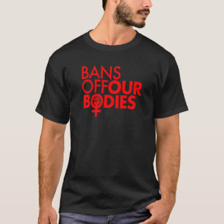 Verboden van ons lichaam Women's Power Fist Red Pr T-shirt