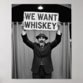  verbodstijdperk: we willen whisky poster (Voorkant)