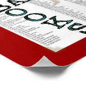 VERBOEKEN LEZEN POSTER (Hoek)