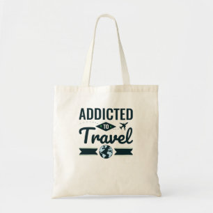 Verbonden aan reistoeristen Wanderlust Tote Bag