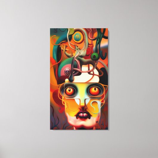 Verbonden Canvas Afdruk (Voorkant)