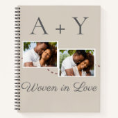 Verbonden Initialen en verhaallijn Notitieboek (Voorkant)