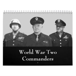 Verbonden leiders van WW2 Kalender